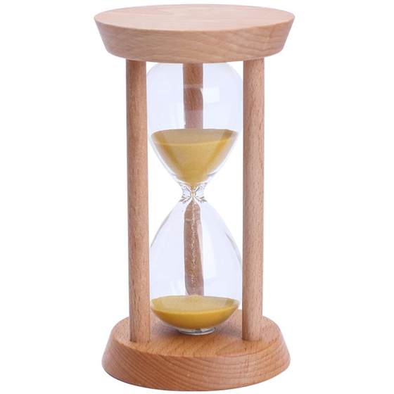 Time hourglass timer Children's anti -fall learning 5/20/30 minutes 3 half hours chronograph be hourglass bucket ornaments