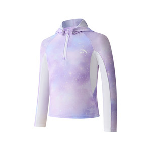 
Anta children's swimsuit split girl long sleeves trousers sun protection surfing suit medium big children's beach vacation swimsuit