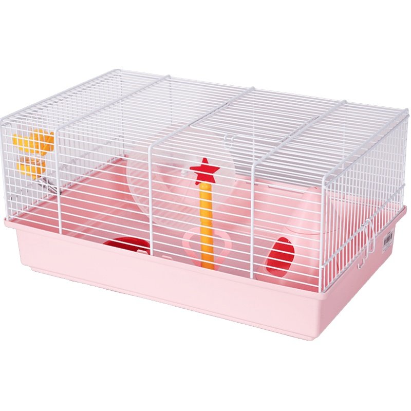 Image showcasing Ferplast Feibao Hamster Cage - Wire Cage for Dwarf Hamsters & Sugar Gliders