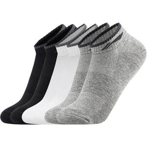 Li Ning Socks Men's Autumn Youth Running Sports Socks Deodorant Antibacterial Sweat-Absorbent White Cotton Socks Breathable Short Socks Women