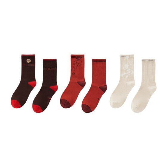 
[Genshin Official] Maplebara Wanye Theme Impression Series Medium Sock Set Genshin