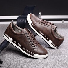 Демисезонные ботинки large size men's pu