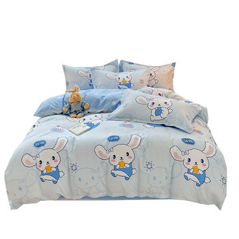 
Category A maternal and infant grade pure cotton thickened four-piece set