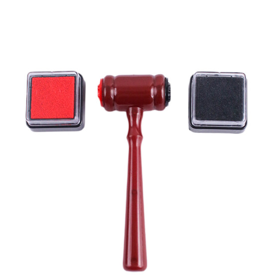 
Guilty and innocent seal hammer Ace Attorney creative Internet celebrity funny trick spoof judge's law gavel hammer toy