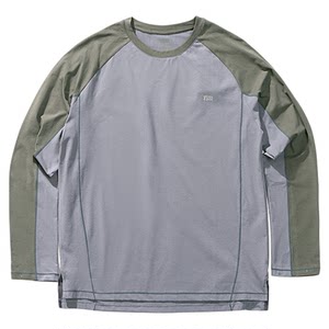 
NOTHOMME graphene outdoor fairy shield antibacterial moisture absorption quick dry splicing exercise training long-sleeved T-shirt