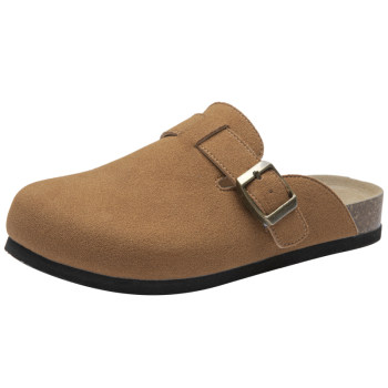 New summer low heel flat bottom cover round head