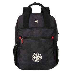 
SUISSEWIN Swiss Army Knife Multifunctional Travel Zipper Men and Women Universal Fashion Genuine Backpack S9450