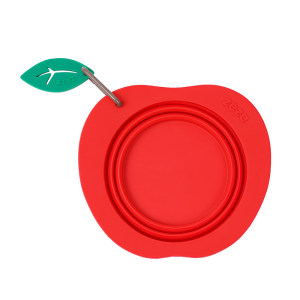 zeze silicone folding pet bowl protecting cervical vertebrae dog bowl prevent overturning cat food drinking water cat bowl pet supplies
