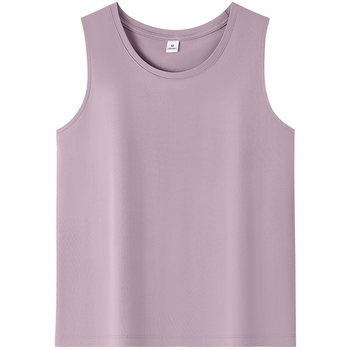 
Loose cotton vest for women with short summer