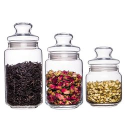 Small tea jar scented tea glass sealed jar