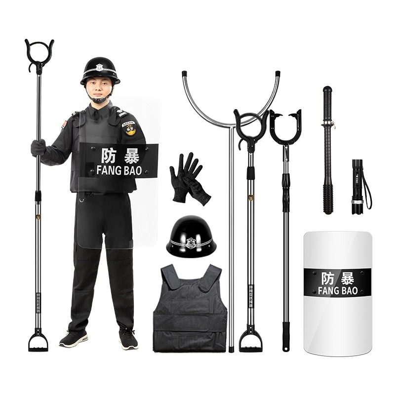 Quiet Riot 暴動鎮圧用具ラック - 8点セット