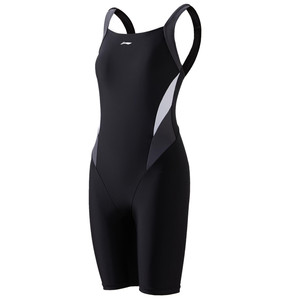 
Li Ning swimsuit women's 2025 new professional racing one-piece knee-length swimsuit conservative large size high-end swimsuit