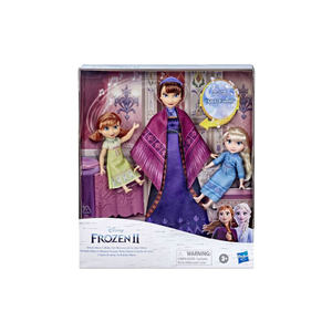 
Hasbro Disney Frozen 2 movies same doll Aisha Anna figure girl plays house toys