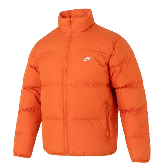 
NIKE Nike Men's Sports Suit 25 Autumn New Warm Orange Down Jacket Quick-drying Pants Two-piece Set