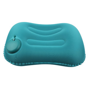 Inflatable pillow travel u-shaped pillow portable waist and foot pad airplane sleeping artifact pedal sleeping pillow folding outdoor camping