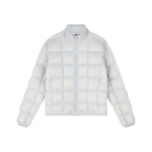 
oneup90 white duck down liner lightweight short down jacket for women in autumn and winter with white stand-up collar jacket