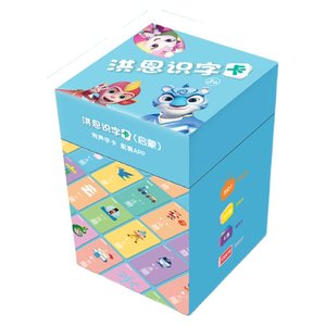 
[Hongen Literacy Card] Children's Literacy Card Pinyin Card Trace Red Book Exercise Book Card Word Recognition Enlightenment
