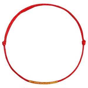 
Putuoshan year of zodiac red bracelet extremely thin red rope female red foot rope male couple gift bracelet knitted rope ankle chain