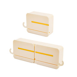 Soap dish no punching wall-mounted soap dish with lid