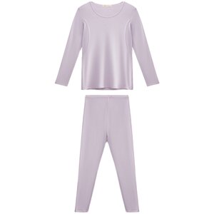 
Happy House Baby Velvet Knitted Pregnant Women's Autumn Clothes Set for Nursing Pajamas Autumn Base Clothes Confinement Suits Autumn and Winter