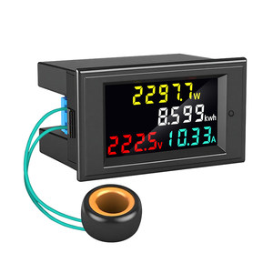 
Single-phase smart meter household electricity meter power meter AC digital display voltmeter ammeter D69-2049