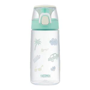 
Thermos Summer Children's Water Cup Straw Handle 550ml Large Capacity Portable Water Bottle for Students Going to School
