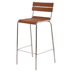 Medieval retro high stools, home bar stools, cafe high chairs, small apartment stackable dining commercial bar chairs