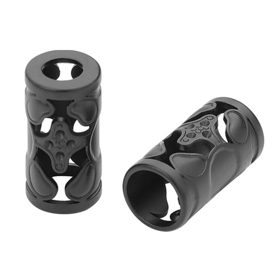 
Metal bell rope head sweater down jacket hat drawstring stop rope buckle trousers belt pendant button rope buckle decoration