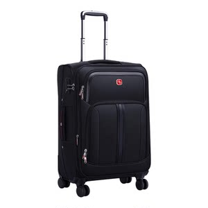 
Swiss Army Knife Oxford Cloth TSA Password Lock Boarding Case Men and Women Business Large Capacity Trolley Travel Case Lightweight