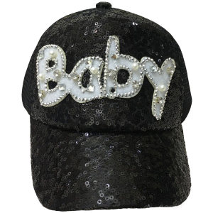 
New spring and summer children's baseball cap girls boys hat sequins sun protection baseball net hat students Korean style trend