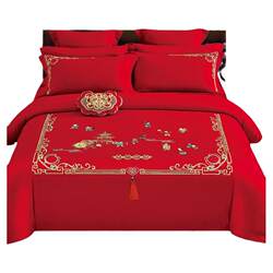 Casa Tianjiao wedding four-piece new Chinese style