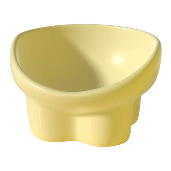 Cat bowl ceramic cat food bowl dog bowl cat bowl cat rice bowl large -caliber water bowl slope bowl anti -overturn pet supplies