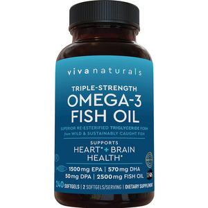 
Viva imported deep sea fish oil from the United States containing DPA high purity omega 3 omega 3 fish oil soft capsules 240 capsules