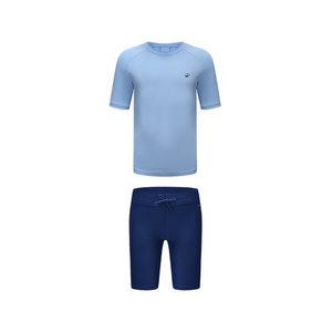 
Decathlon children's split swimsuit boy's sun protection elastic anti-chlorine swimsuit sports seaside surfing KIDK