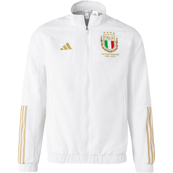 Adidas/Adidas Authentic Italian Team Men's Football 125th Anniversary Commemorative Jacket HY5437