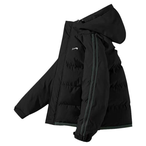 
Guirenniao Men's Cotton Jacket Men's 2026 Winter Trendy Brand Couple Cotton Coat Thickened Bread Jacket Women's Cotton Jacket