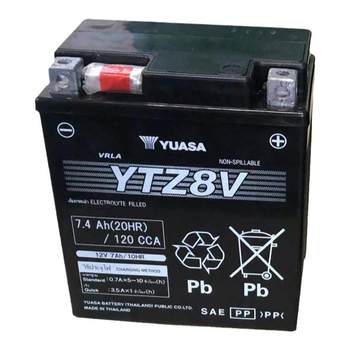 Tang Qian YTZ8V is used in Honda CB500X CBR500R CM500 300 CMX500AL battery battery
