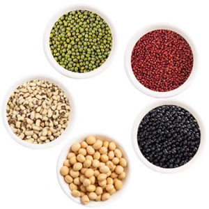 
Five-color bean feng shui layout to attract wealth, five-element beans, green, red, yellow, black beans, fortune beans, whole grains, and wealth-gathering home furnishings