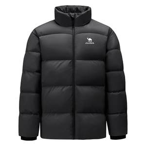 
[Camel Vulcan] Sports three-defense standing collar down jacket for women in winter new outdoor thickened bread jacket for men