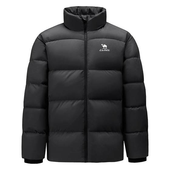 
[Camel Vulcan] Sports three-defense standing collar down jacket for women in winter new outdoor thickened bread jacket for men