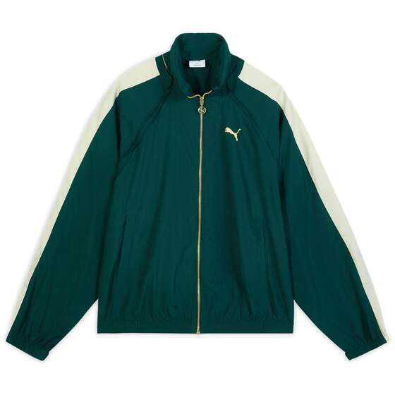 
Zhao Jiwei's same windproof and water-repellent green T7 sports jacket for men PUMA spring casual jacket 634782