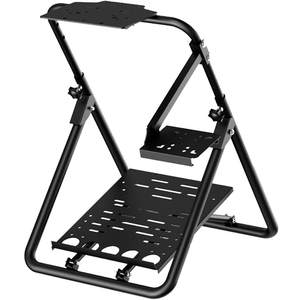 Laisda A9 game steering wheel bracket Logitech G27 G29 GT500 T300RS gear lever bracket foot pedal Home computer PC racing simulator folding bracket
