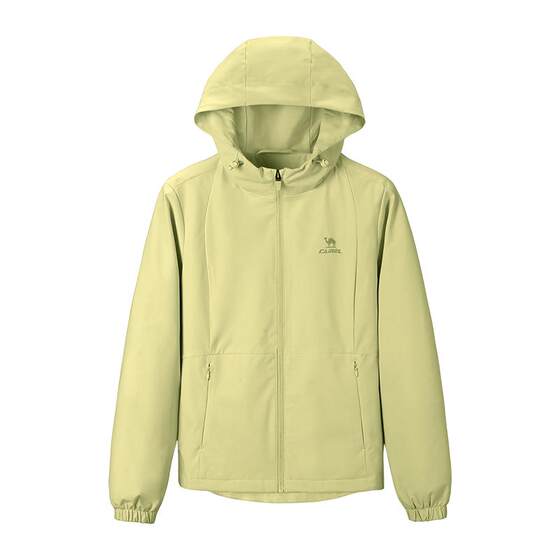 
Camel sports three-proof jacket for men and women, spring thin velvet outdoor windproof and waterproof jacket mountaineering clothing