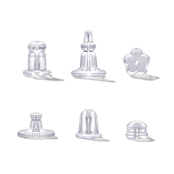 
Silicone ear plugs are blocked and prevented from falling off. The earbuds are super tight and versatile.