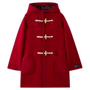 
[100% sheep wool] eland kids clothes for children, boys and girls woolen coats, spring and autumn hooded jackets