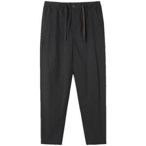 
Liushi men's summer casual pants men's summer small feet cropped trousers suit pants new ice silk loose thin