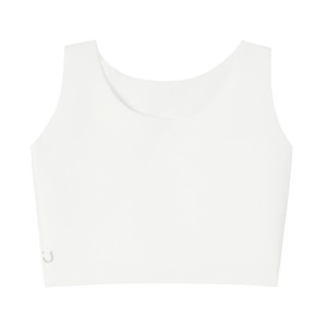 
UNII seamless corset underwear with large breasts showing primary school students sports shock-proof vest breathable thin paper bandeau pullover