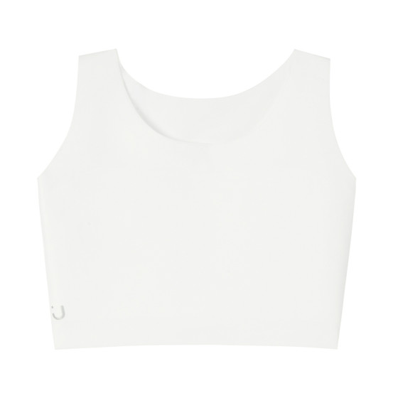 
UNII seamless corset underwear with large breasts showing primary school students sports shock-proof vest breathable thin paper bandeau pullover