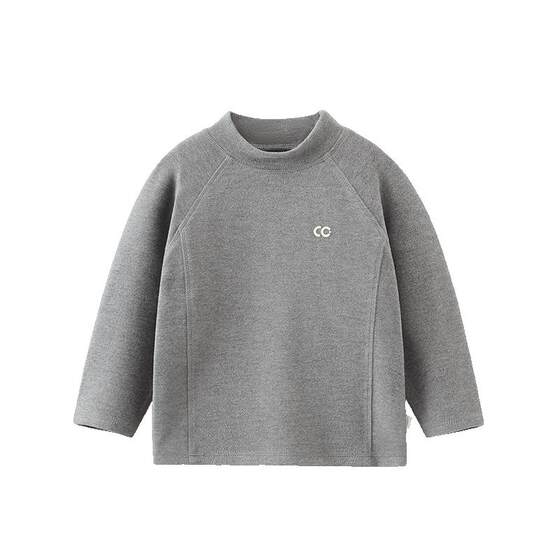 
[7A antibacterial and fever] Qiqi Bear Baby T-shirt long-sleeved winter boys' bottoming shirt winter children's clothing inner wear