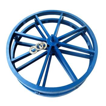 Cable and optical cable pay-off reel with brake